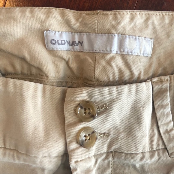 Old Navy mid-rise khaki pants women’s size 8 - Picture 2 of 4
